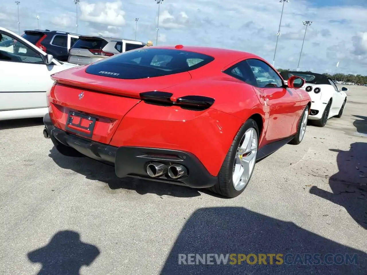 4 Photograph of a damaged car ZFF98RNAXN0269816 FERRARI ALL MODELS 2022