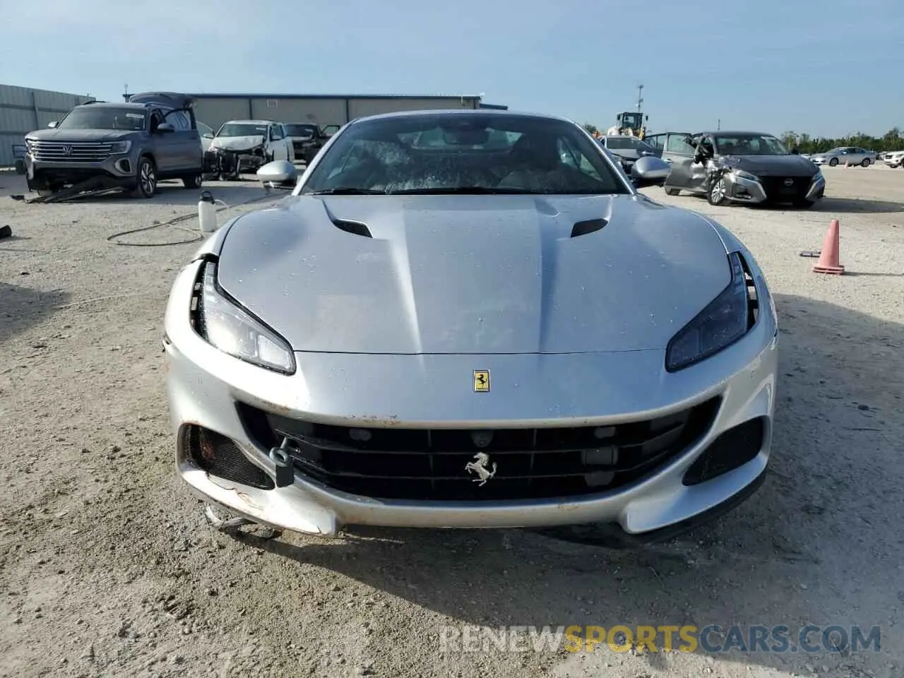 5 Photograph of a damaged car ZFF02RPA8P0296832 FERRARI ALL MODELS 2023
