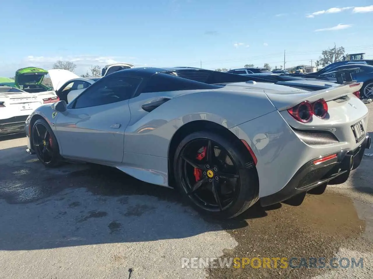 2 Photograph of a damaged car ZFF93LMA3P0292449 FERRARI ALL MODELS 2023