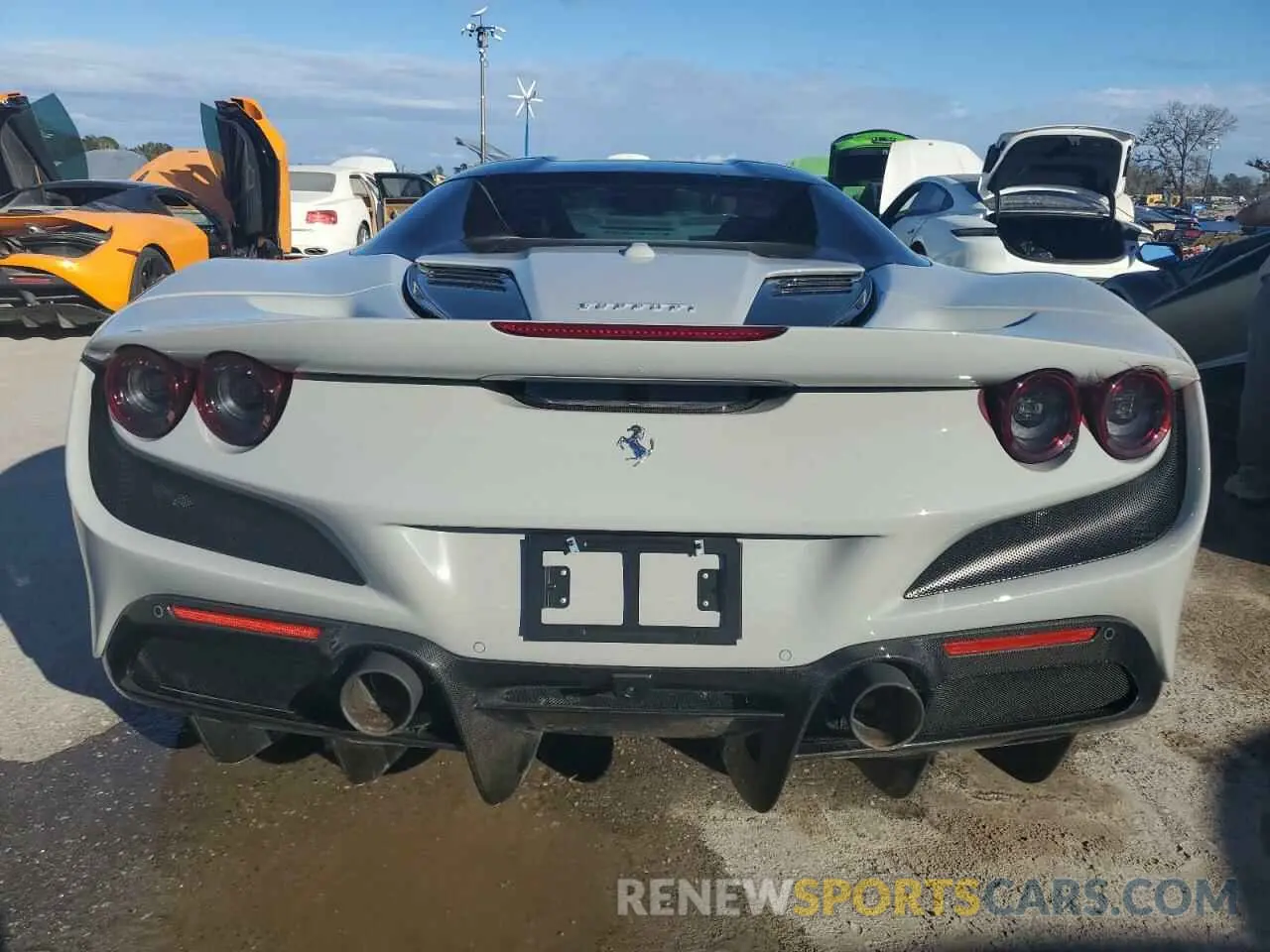 6 Photograph of a damaged car ZFF93LMA3P0292449 FERRARI ALL MODELS 2023