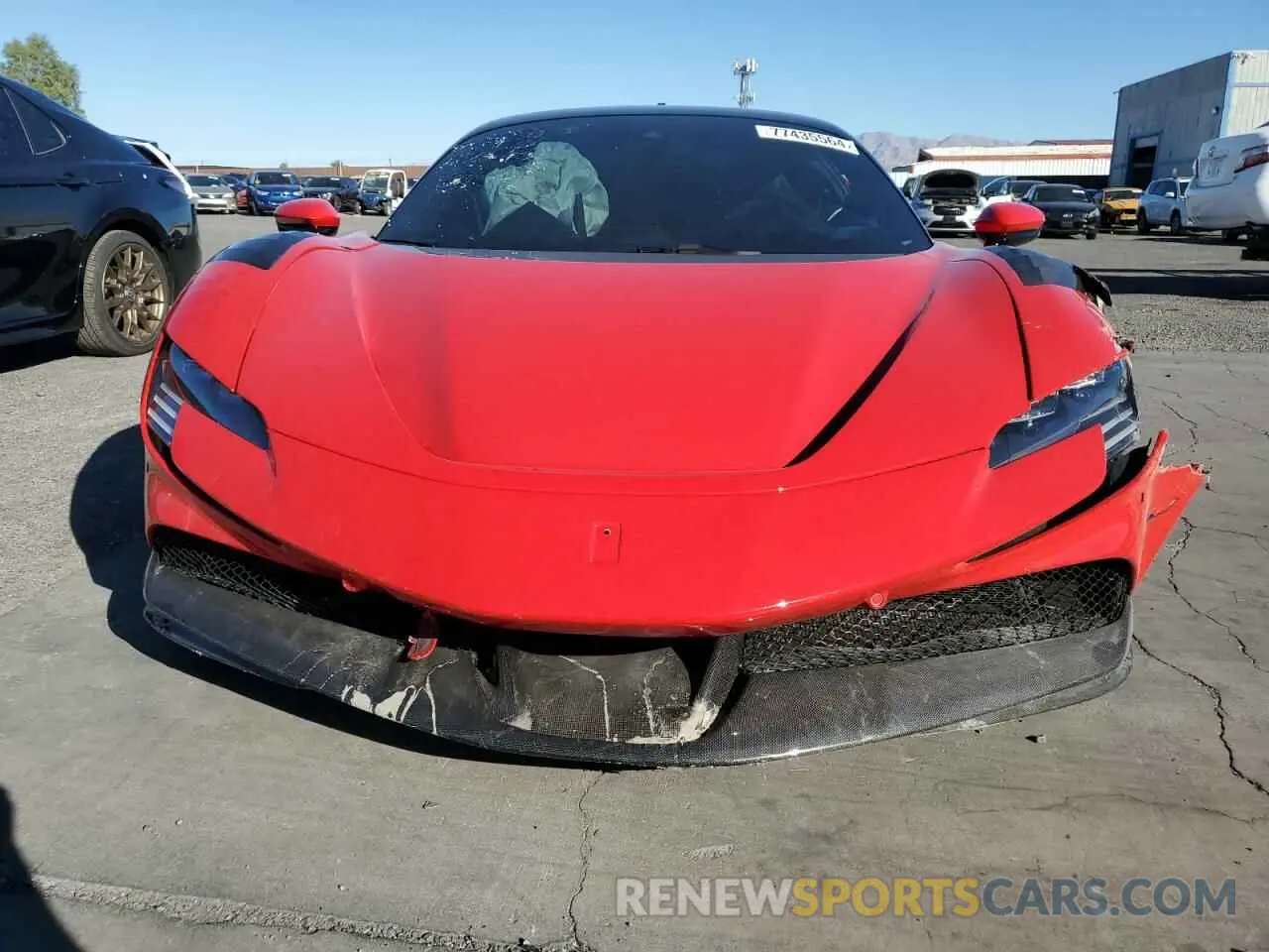 5 Photograph of a damaged car ZFF95NLA9P0296772 FERRARI ALL MODELS 2023