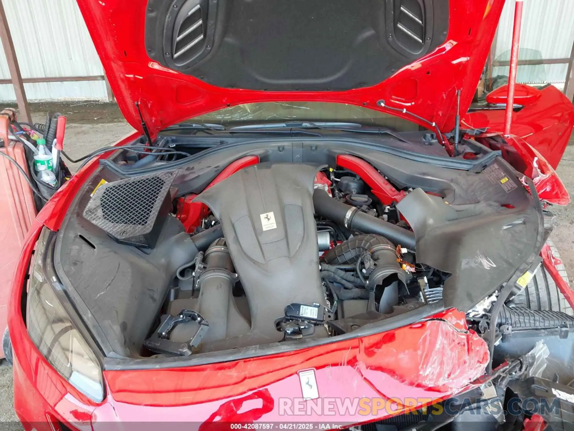 10 Photograph of a damaged car ZFF02RPA6P0299535 FERRARI PORTOFINO M 2023