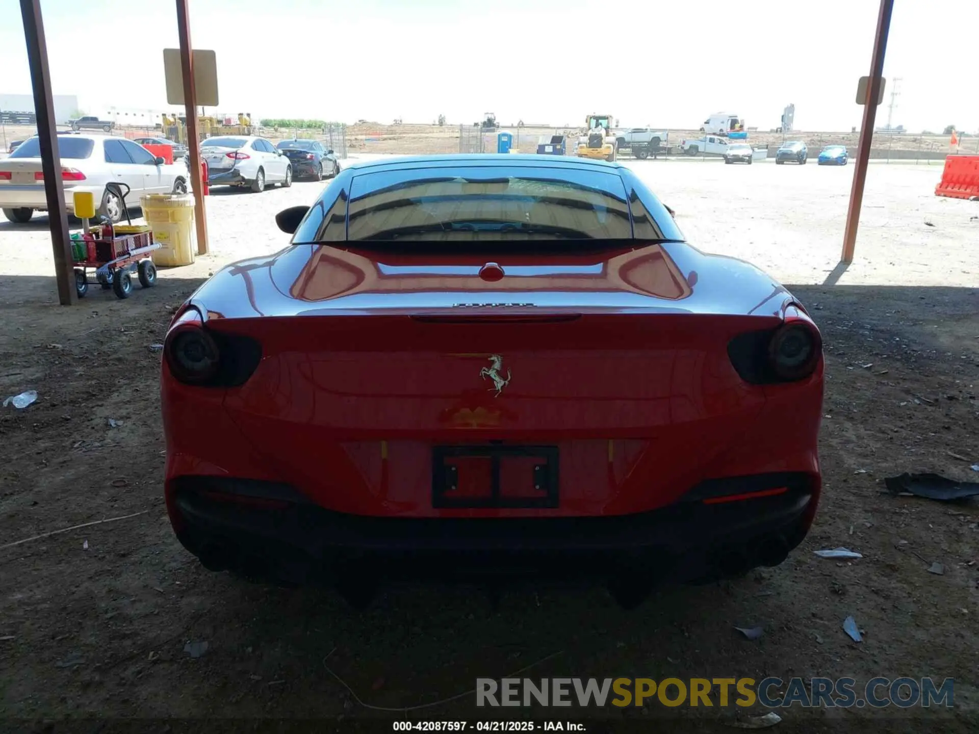 16 Photograph of a damaged car ZFF02RPA6P0299535 FERRARI PORTOFINO M 2023