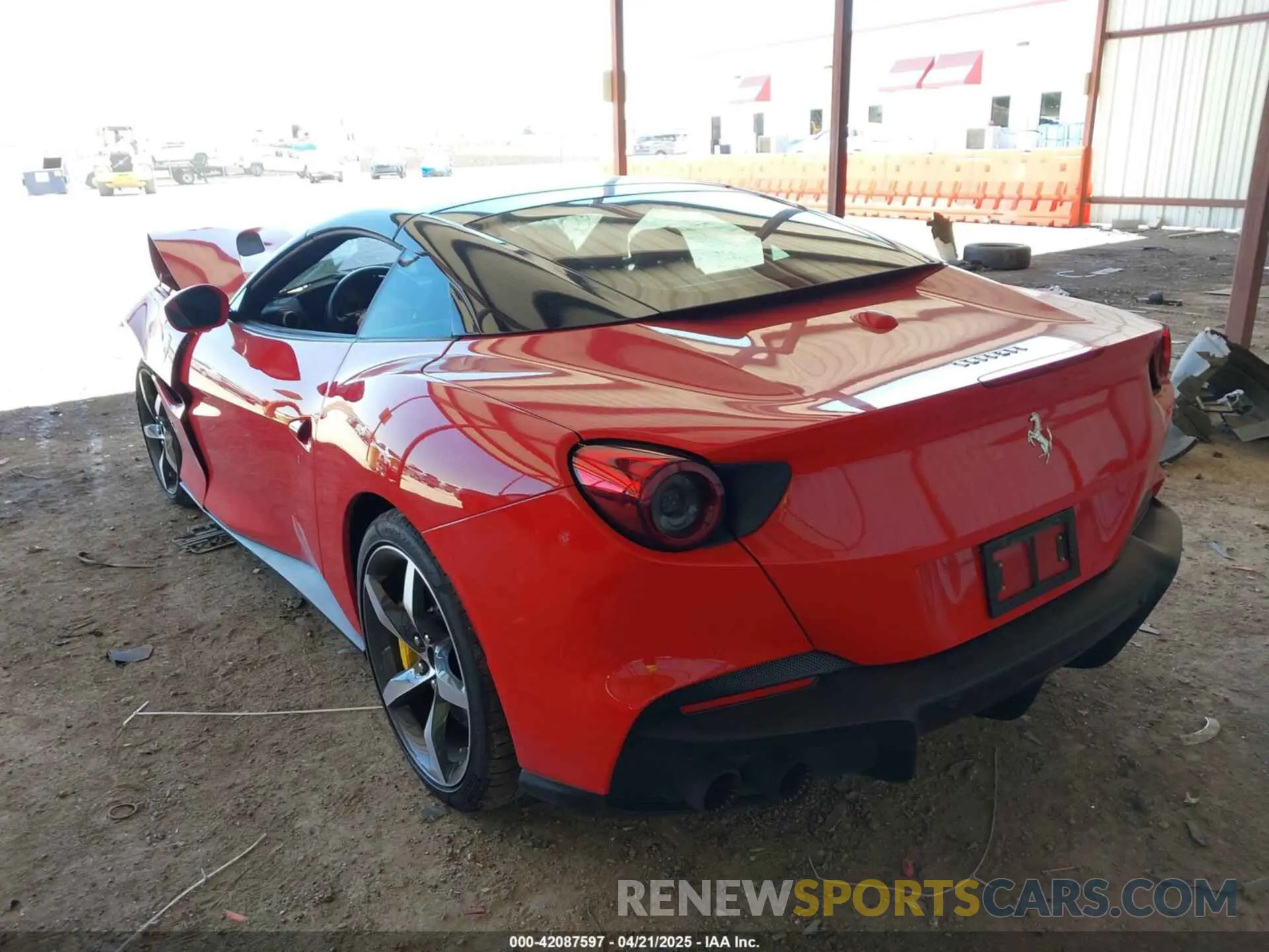 3 Photograph of a damaged car ZFF02RPA6P0299535 FERRARI PORTOFINO M 2023