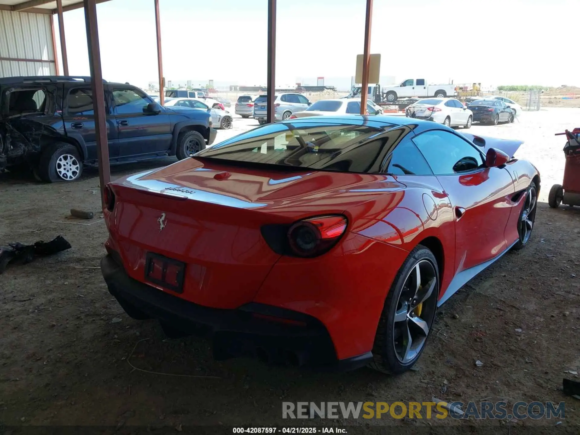4 Photograph of a damaged car ZFF02RPA6P0299535 FERRARI PORTOFINO M 2023