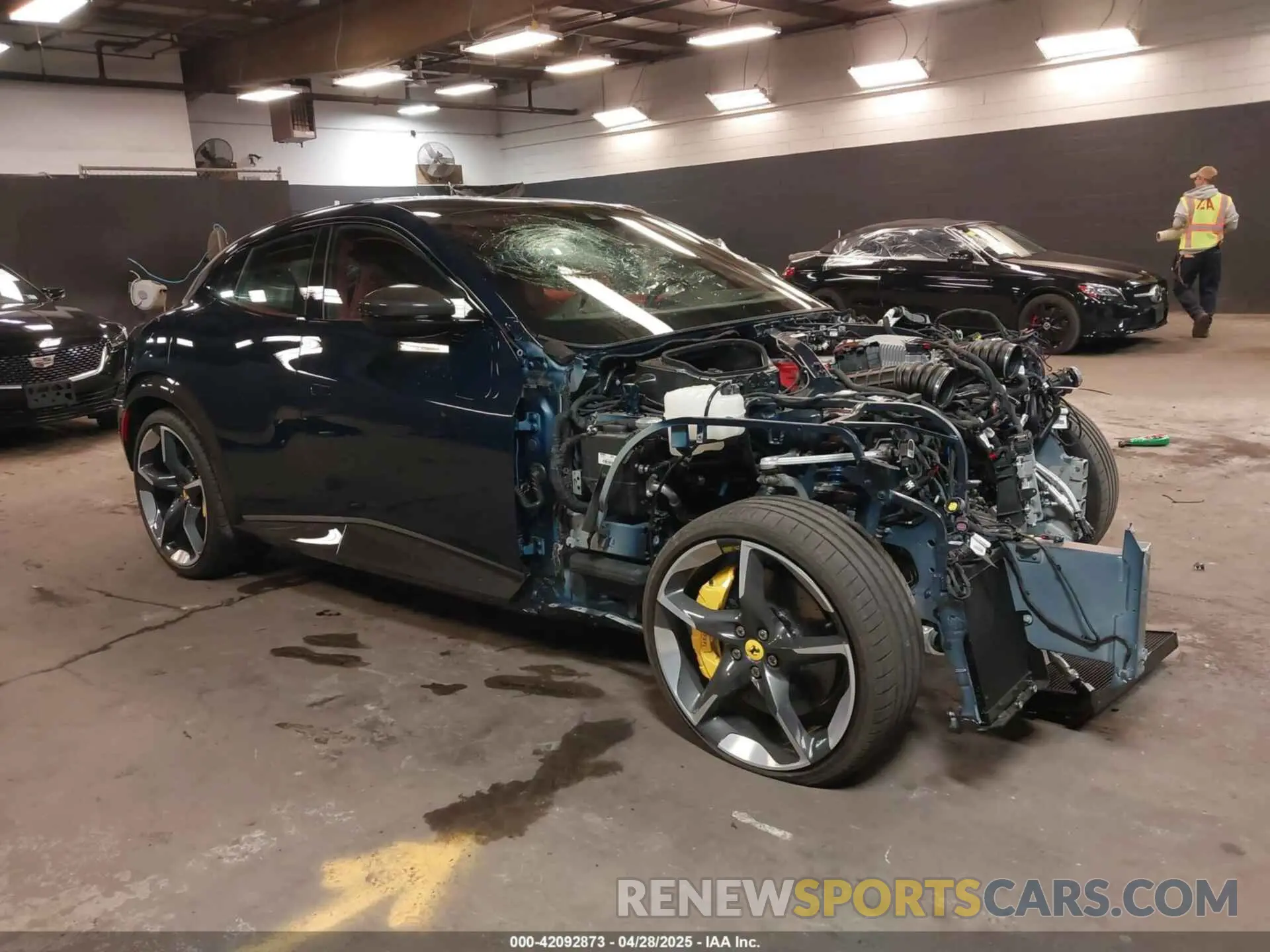 1 Photograph of a damaged car ZSG06VTA0R0305013 FERRARI PUROSANGUE 2024
