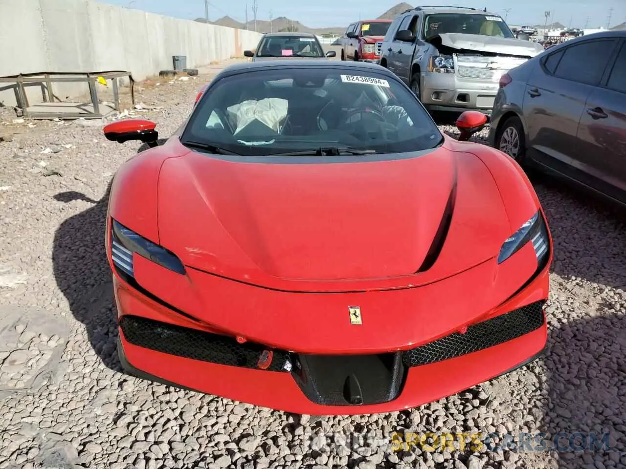 5 Photograph of a damaged car ZFF96NMA5R0306616 FERRARI SF 90 SPID 2024