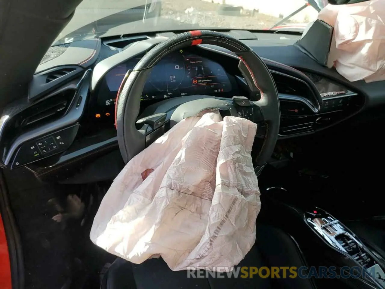 8 Photograph of a damaged car ZFF96NMA5R0306616 FERRARI SF 90 SPID 2024