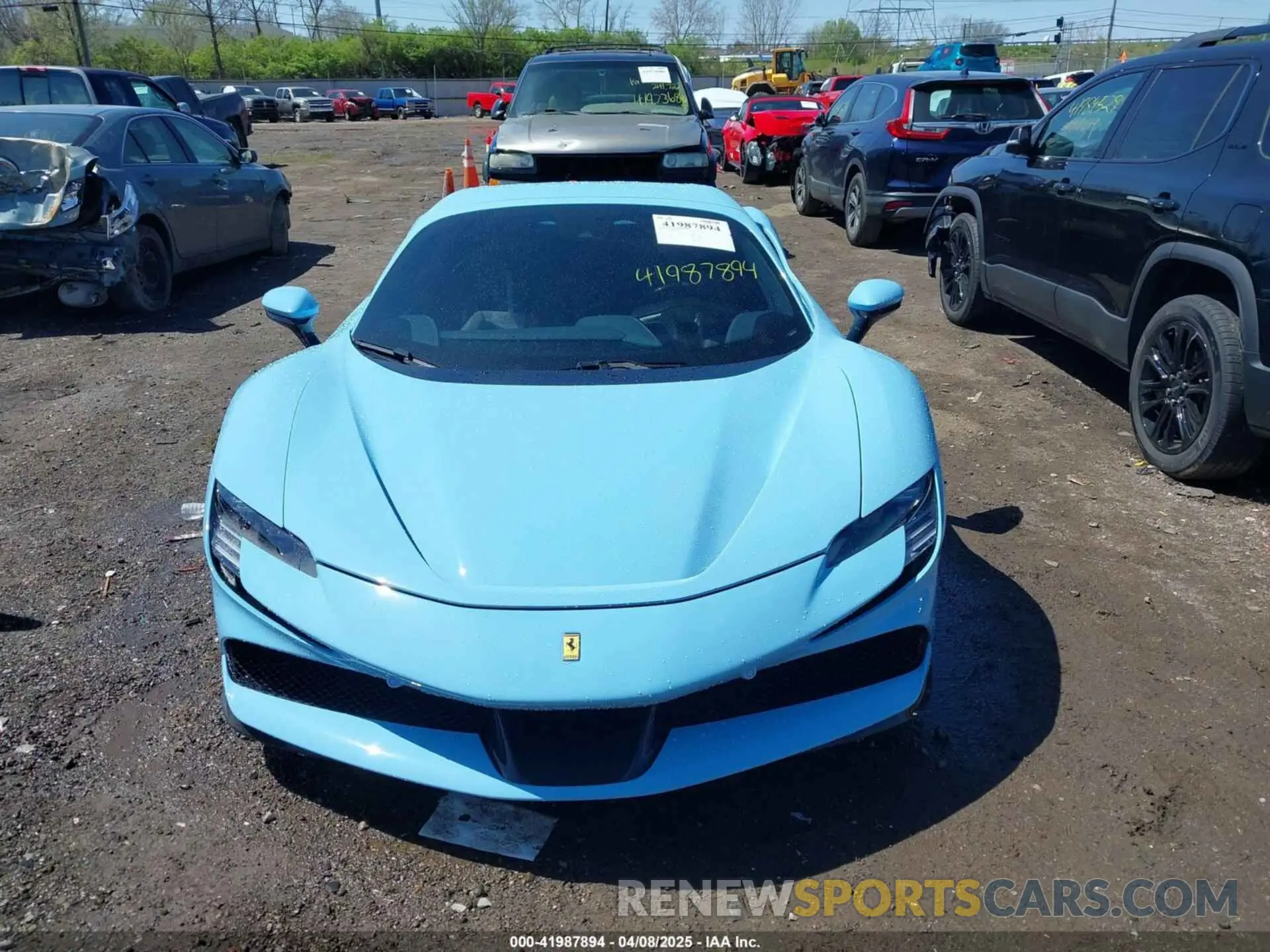 12 Photograph of a damaged car ZFF96NMA1R0310002 FERRARI SF90 SPIDER 2024