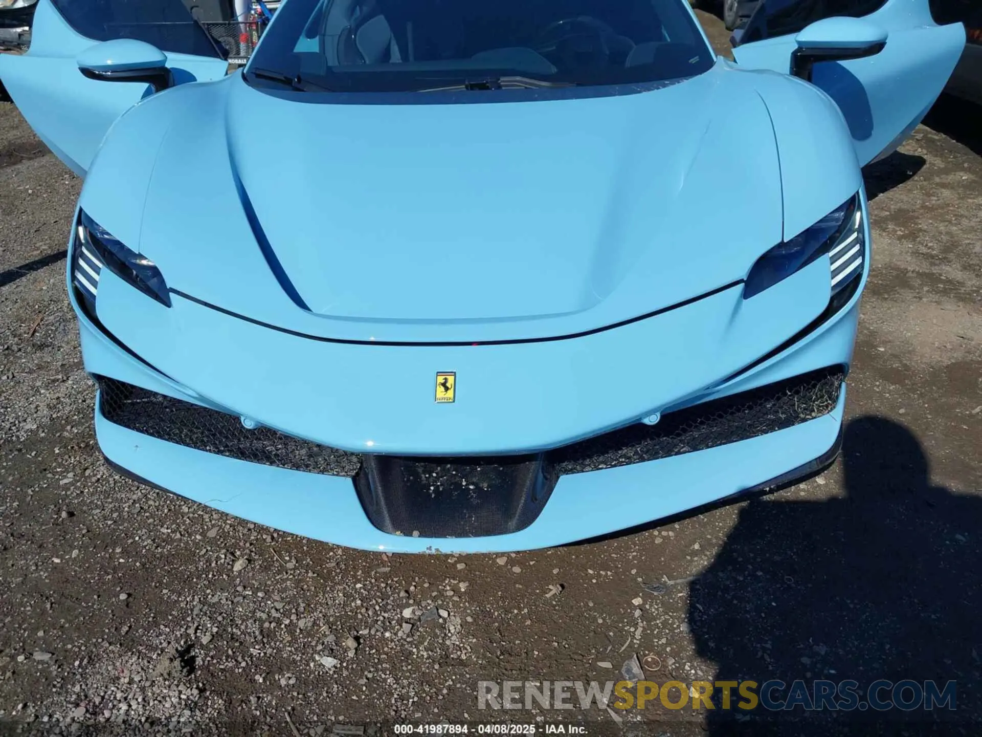 6 Photograph of a damaged car ZFF96NMA1R0310002 FERRARI SF90 SPIDER 2024
