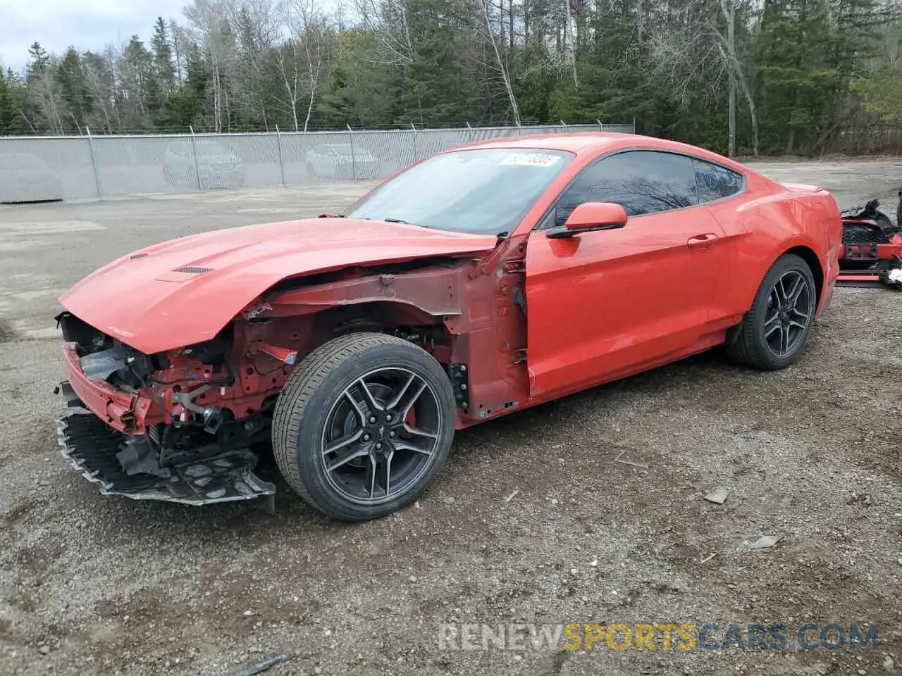 1 Photograph of a damaged car 1FA6P8TH0K5160008 FORD ALL Models 2019