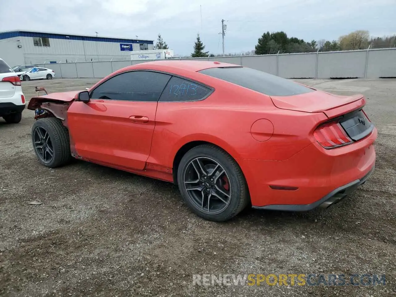 2 Photograph of a damaged car 1FA6P8TH0K5160008 FORD ALL Models 2019