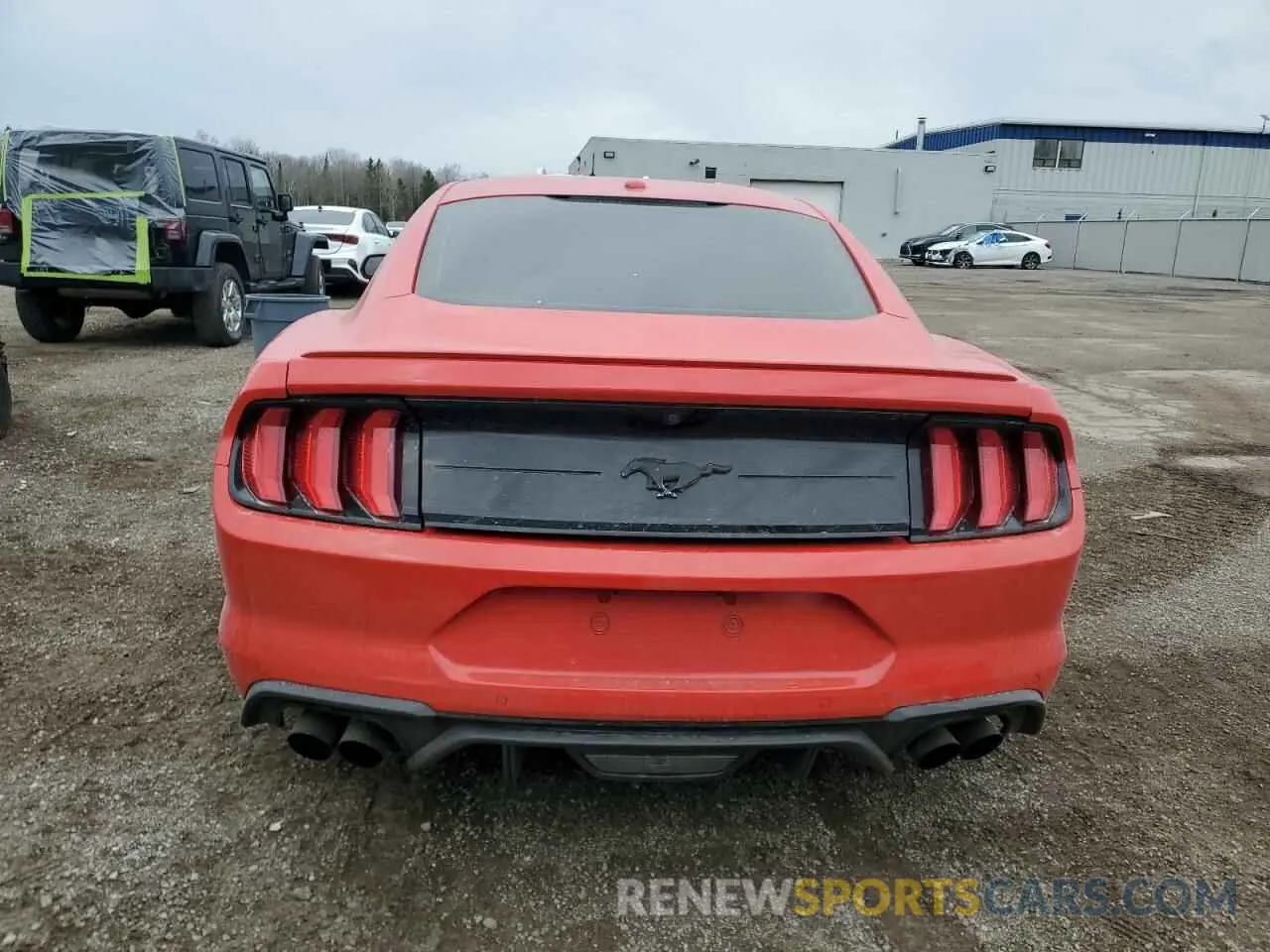 6 Photograph of a damaged car 1FA6P8TH0K5160008 FORD ALL Models 2019