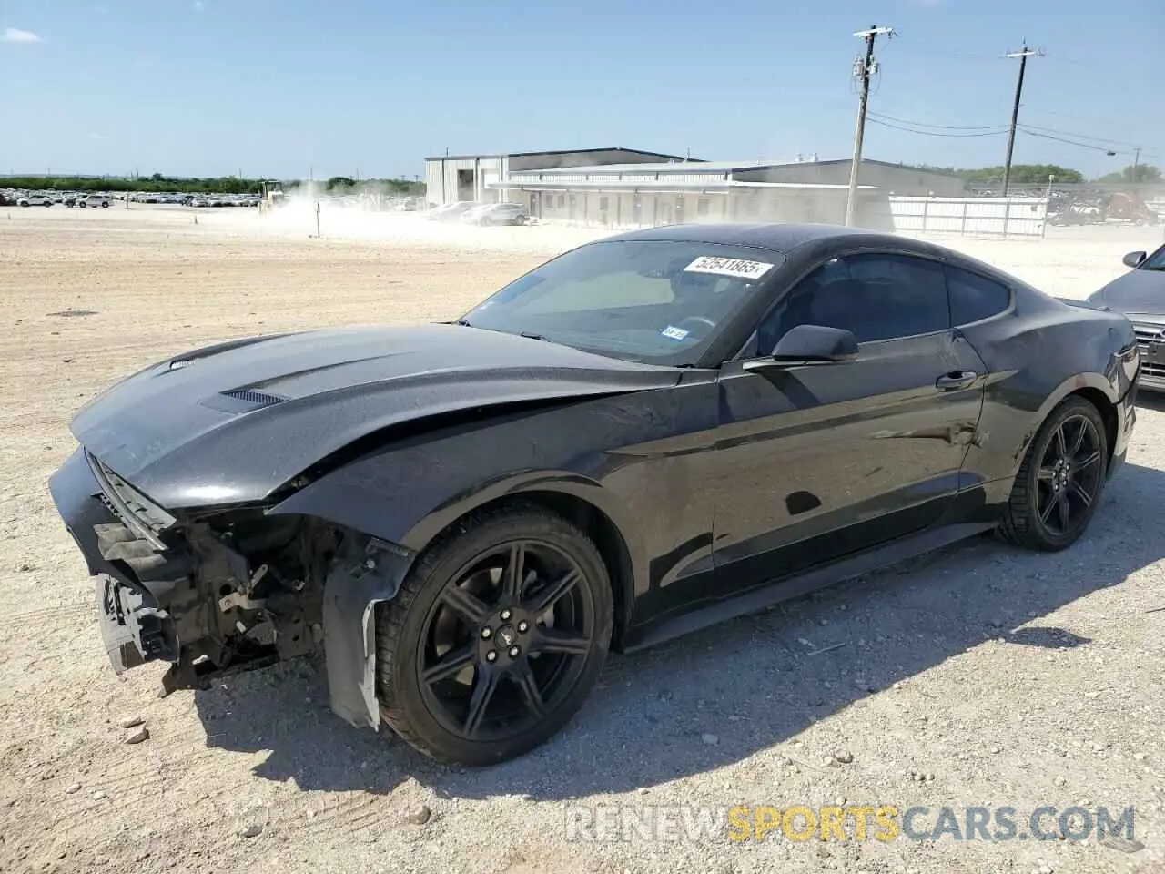 1 Photograph of a damaged car 1FA6P8TH0K5168688 FORD ALL Models 2019