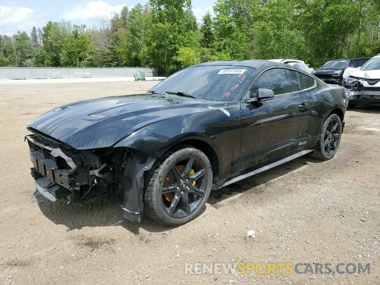 1 Photograph of a damaged car 1FA6P8TH0K5177357 FORD ALL Models 2019