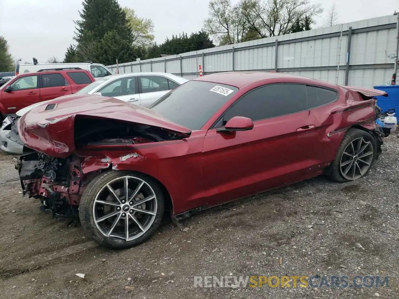 1 Photograph of a damaged car 1FA6P8TH0K5179223 FORD ALL Models 2019