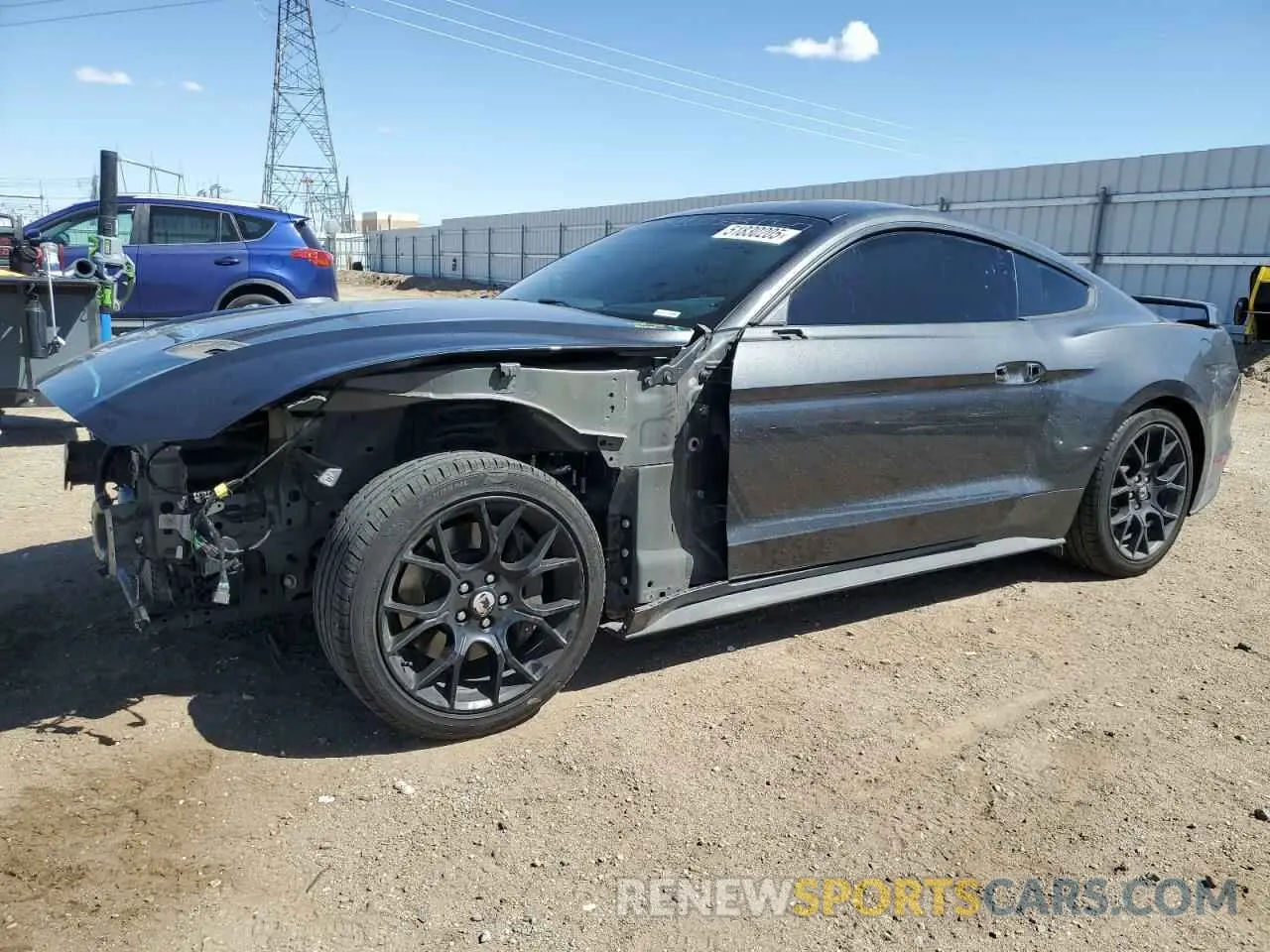 1 Photograph of a damaged car 1FA6P8TH1K5123405 FORD ALL Models 2019