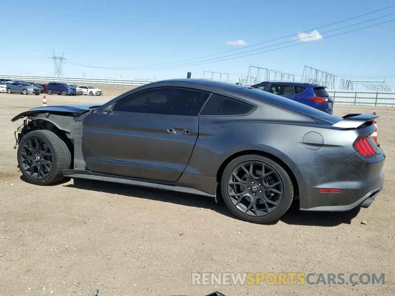 2 Photograph of a damaged car 1FA6P8TH1K5123405 FORD ALL Models 2019