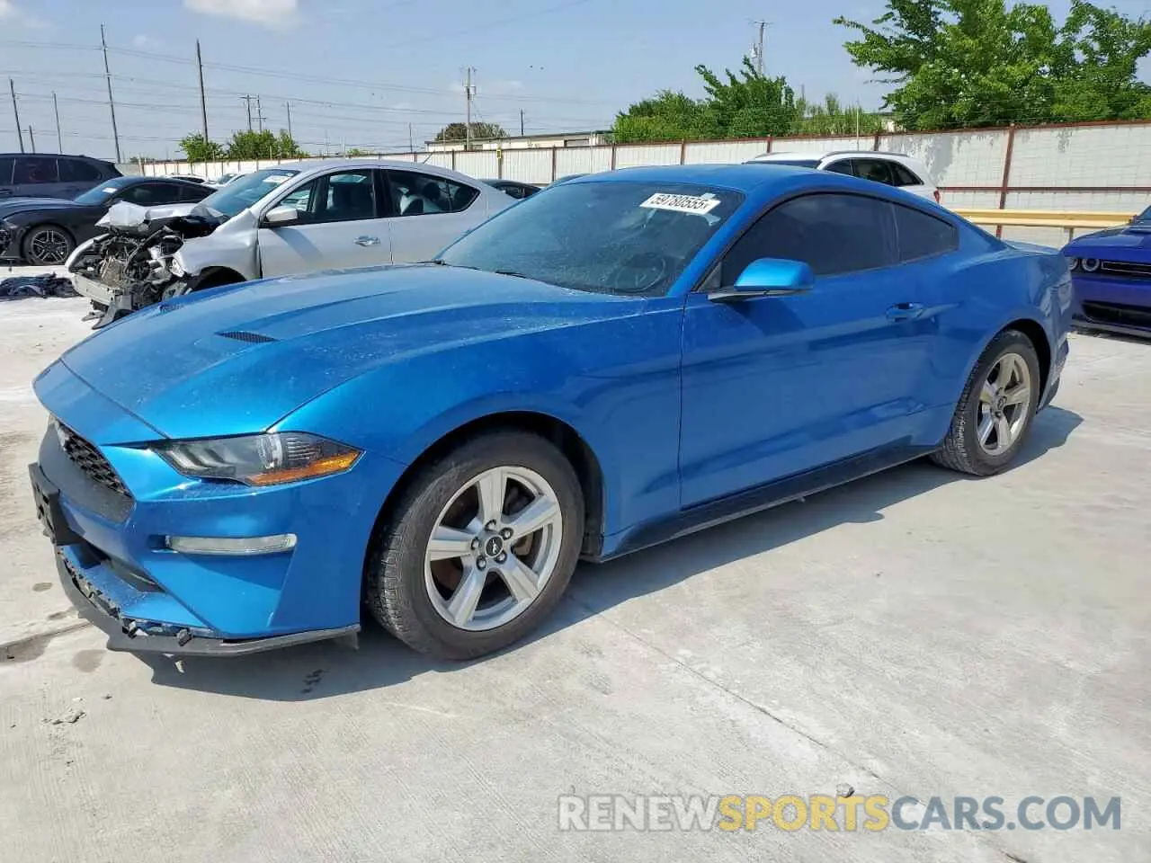 1 Photograph of a damaged car 1FA6P8TH2K5123140 FORD ALL Models 2019