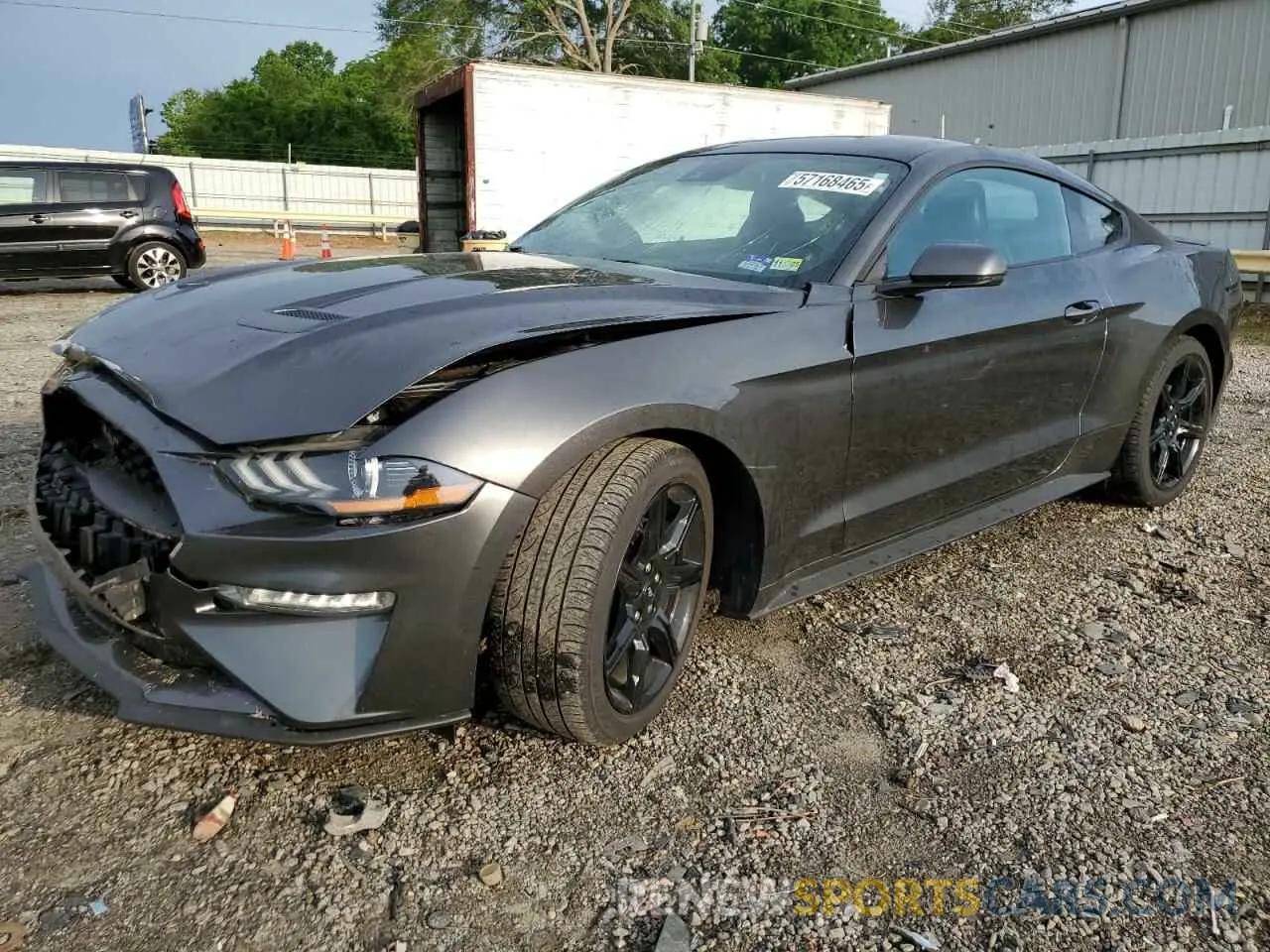 1 Photograph of a damaged car 1FA6P8TH2K5195780 FORD ALL Models 2019