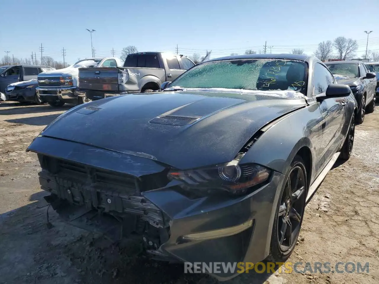 1 Photograph of a damaged car 1FA6P8TH3K5173562 FORD ALL Models 2019