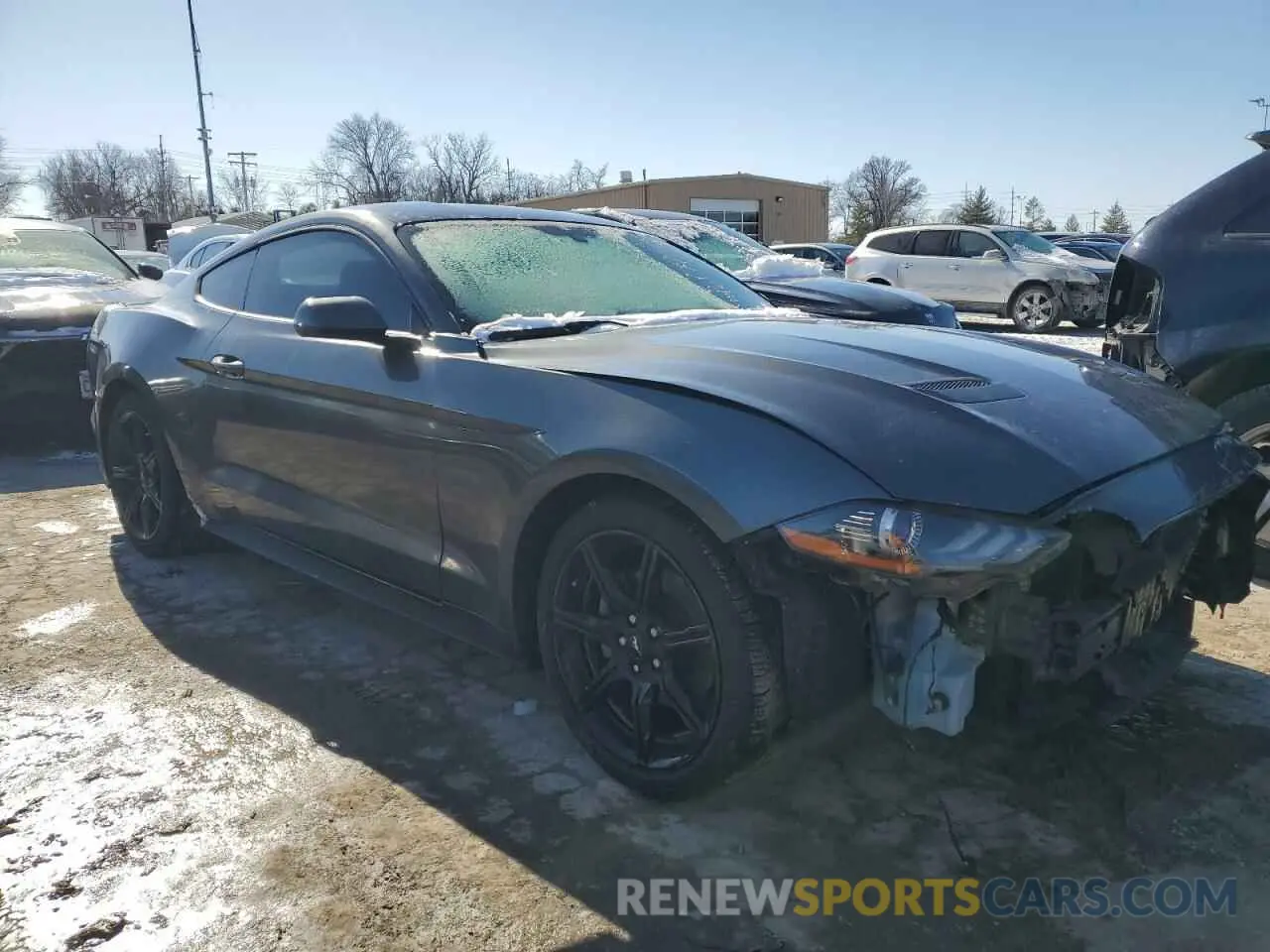 4 Photograph of a damaged car 1FA6P8TH3K5173562 FORD ALL Models 2019