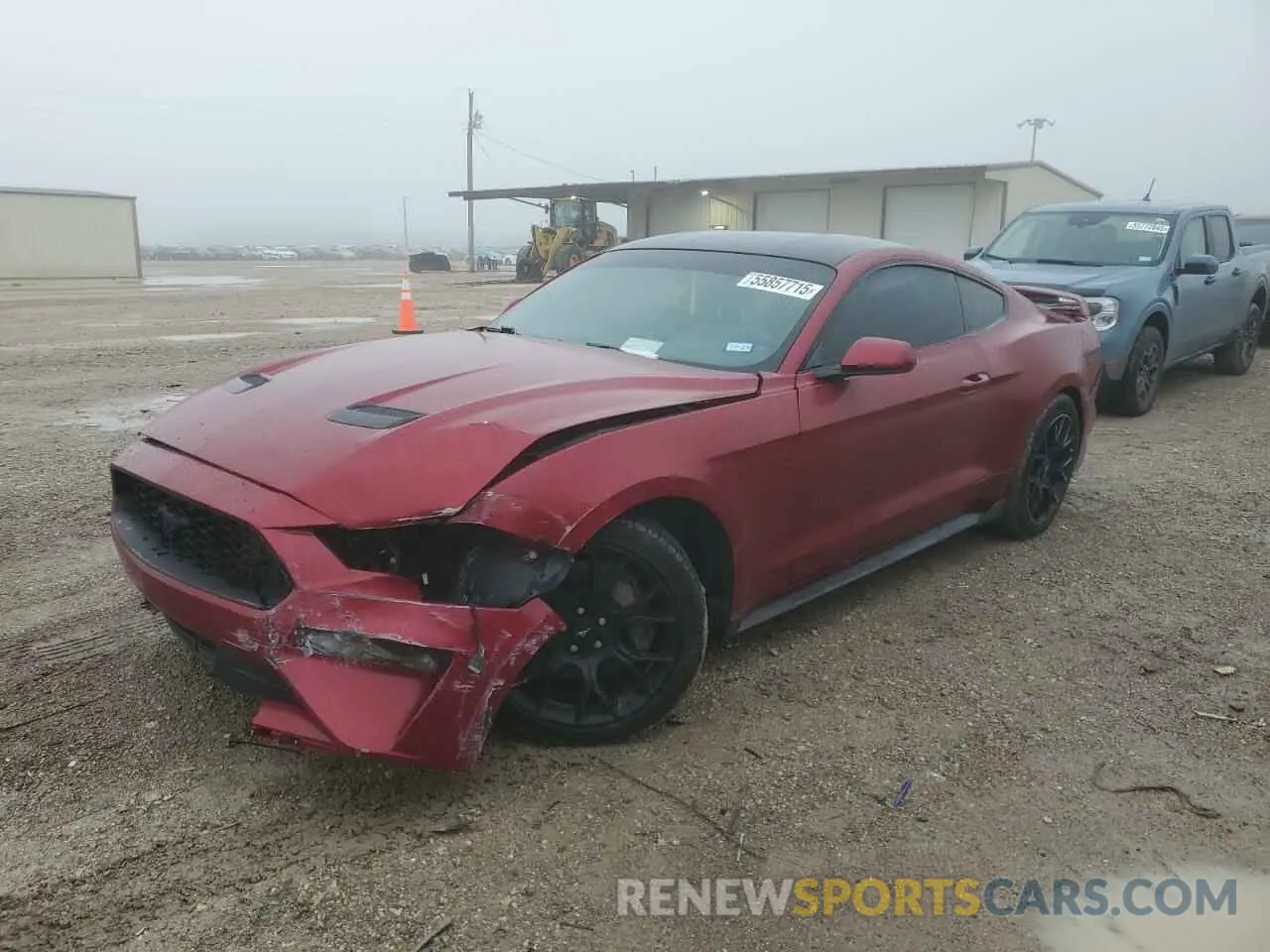 1 Photograph of a damaged car 1FA6P8TH3K5182505 FORD ALL Models 2019