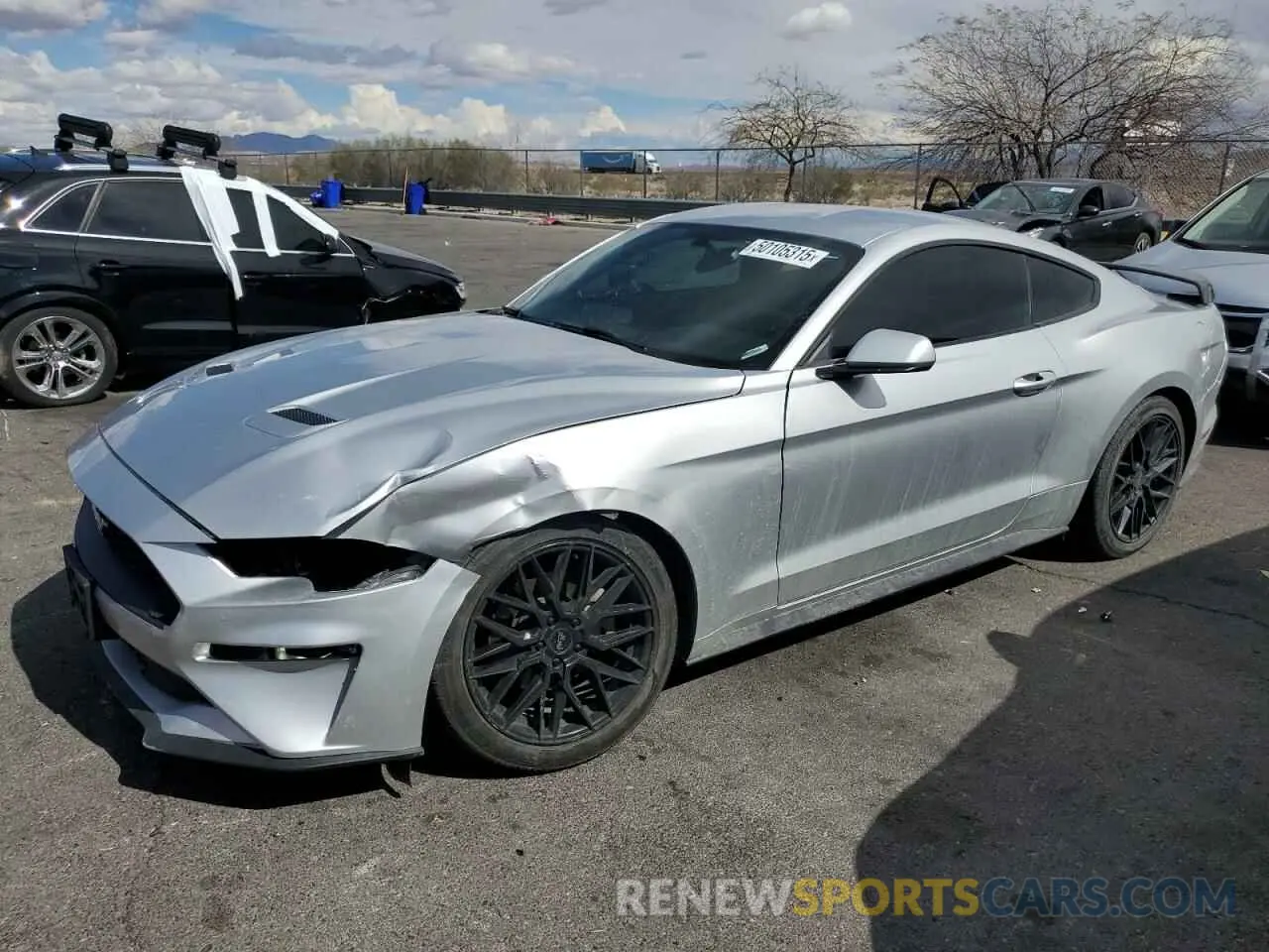 1 Photograph of a damaged car 1FA6P8TH4K5143552 FORD ALL Models 2019