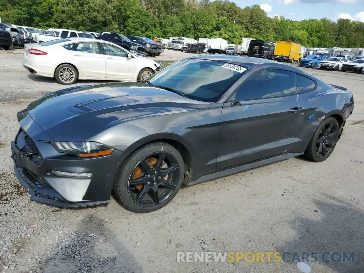 1 Photograph of a damaged car 1FA6P8TH4K5168175 FORD ALL Models 2019