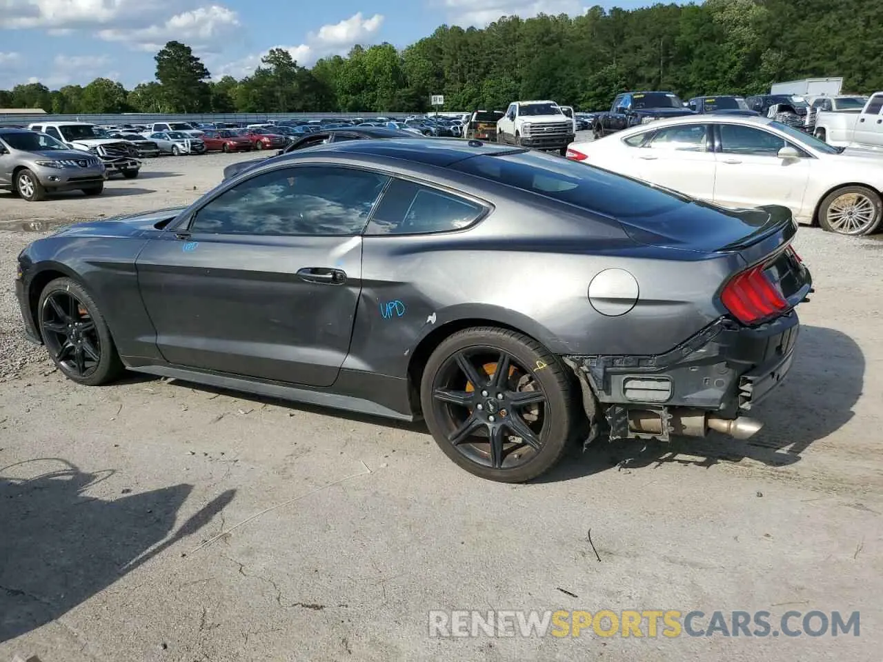 2 Photograph of a damaged car 1FA6P8TH4K5168175 FORD ALL Models 2019