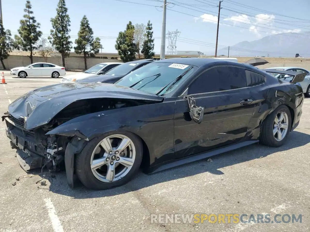 1 Photograph of a damaged car 1FA6P8TH4K5181380 FORD ALL Models 2019