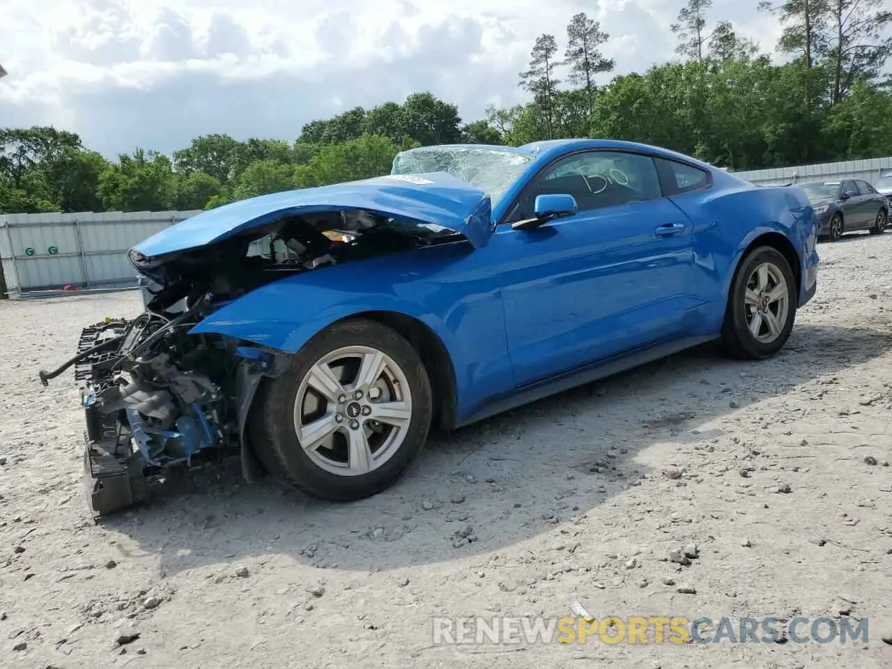 1 Photograph of a damaged car 1FA6P8TH4K5196977 FORD ALL Models 2019