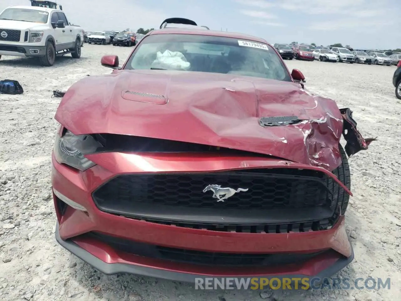 5 Photograph of a damaged car 1FA6P8TH5K5177919 FORD ALL Models 2019