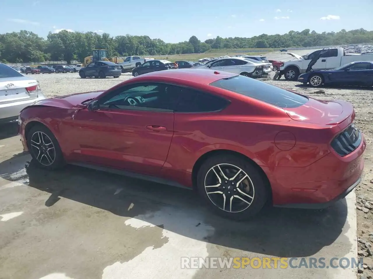 2 Photograph of a damaged car 1FA6P8TH5K5187303 FORD ALL Models 2019