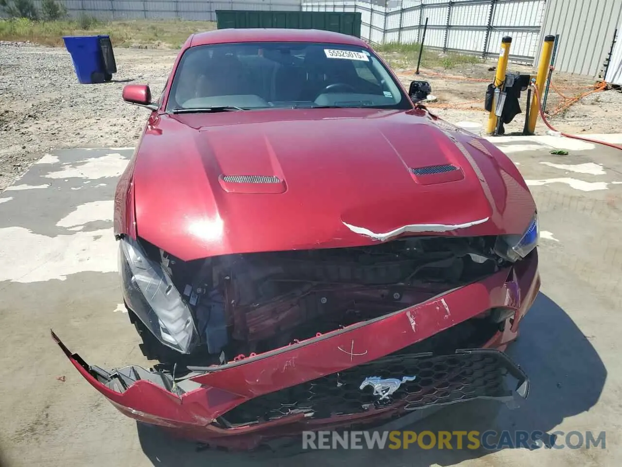5 Photograph of a damaged car 1FA6P8TH5K5187303 FORD ALL Models 2019