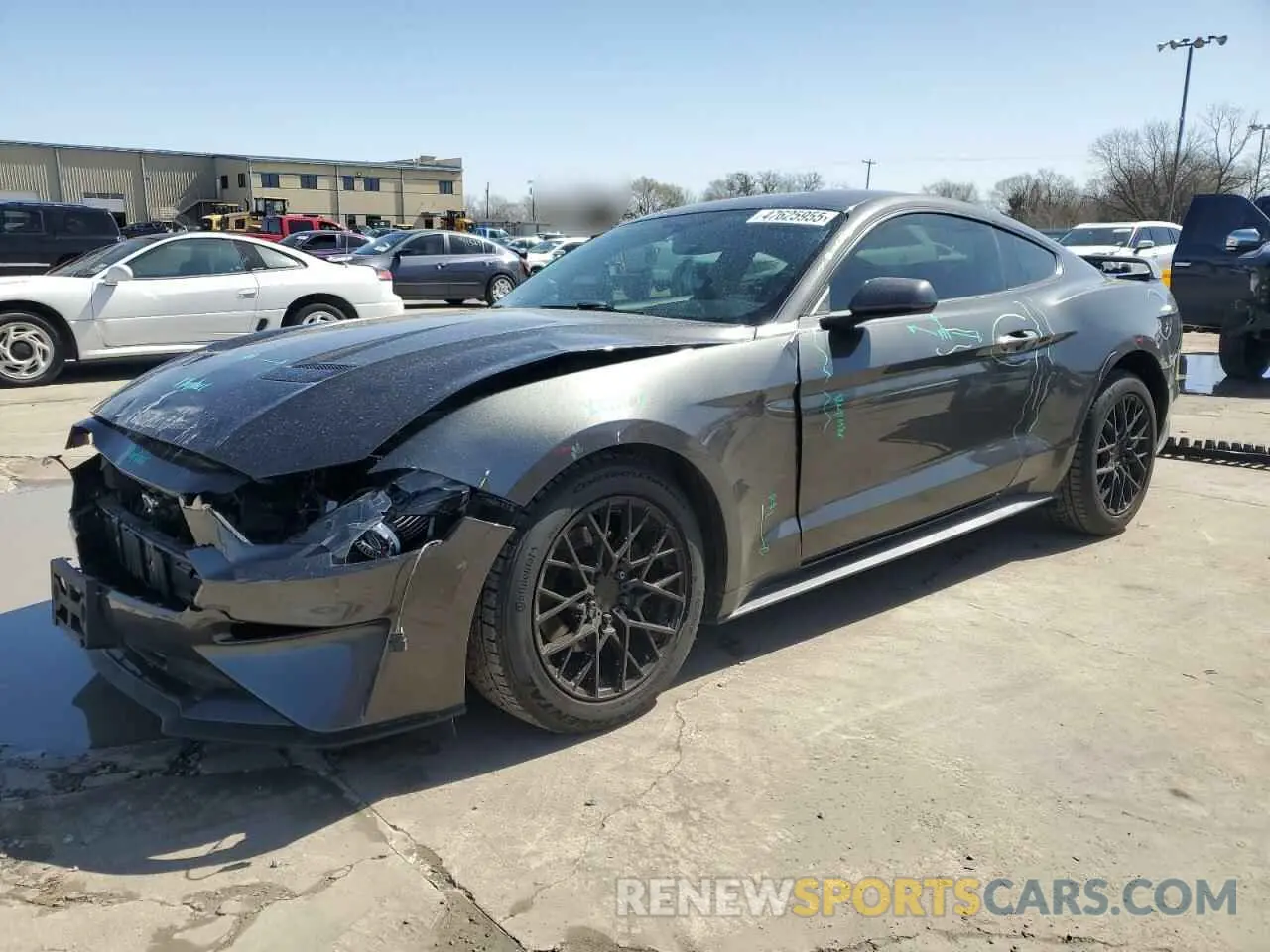 1 Photograph of a damaged car 1FA6P8TH5K5204262 FORD ALL Models 2019