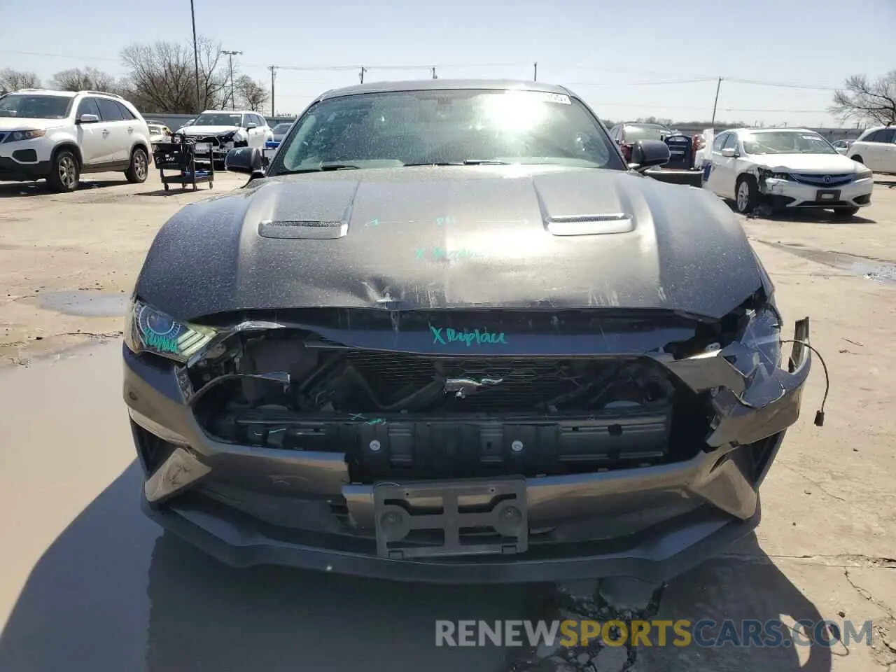 5 Photograph of a damaged car 1FA6P8TH5K5204262 FORD ALL Models 2019