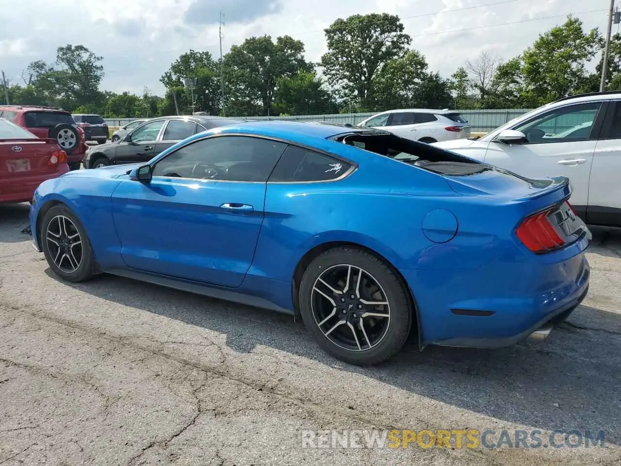 2 Photograph of a damaged car 1FA6P8TH6K5124372 FORD ALL Models 2019