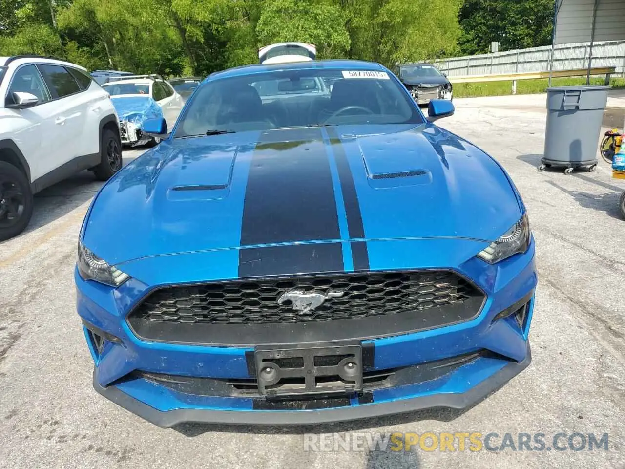 5 Photograph of a damaged car 1FA6P8TH6K5124372 FORD ALL Models 2019