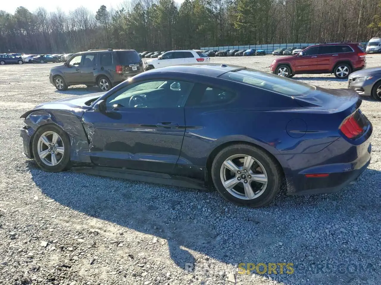 2 Photograph of a damaged car 1FA6P8TH6K5182630 FORD ALL Models 2019