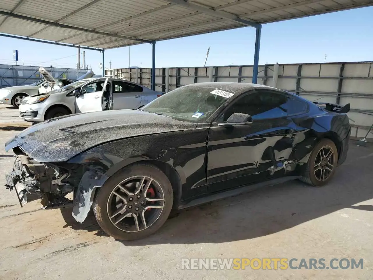 1 Photograph of a damaged car 1FA6P8TH8K5115091 FORD ALL Models 2019