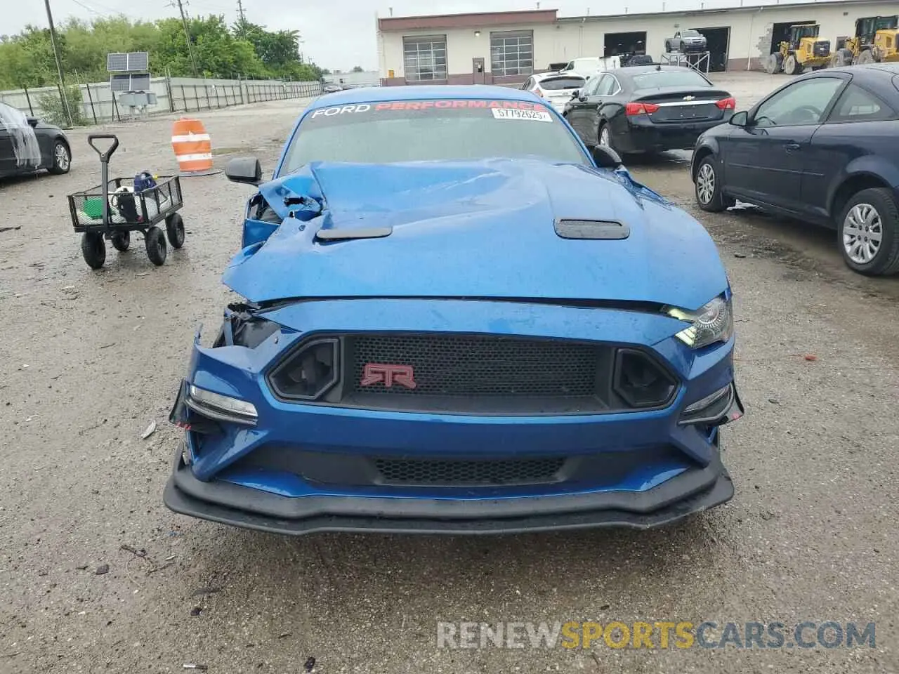 5 Photograph of a damaged car 1FA6P8TH8K5117794 FORD ALL Models 2019