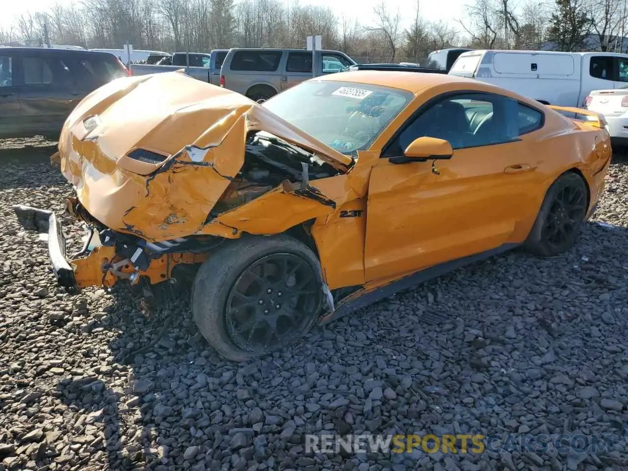 1 Photograph of a damaged car 1FA6P8TH8K5124714 FORD ALL Models 2019