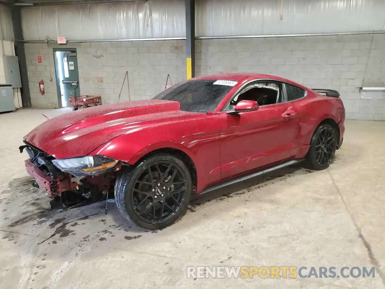 1 Photograph of a damaged car 1FA6P8TH8K5133445 FORD ALL Models 2019