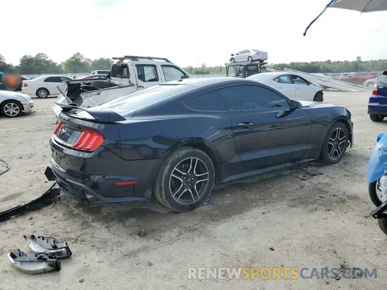 3 Photograph of a damaged car 1FA6P8TH8K5150763 FORD ALL Models 2019