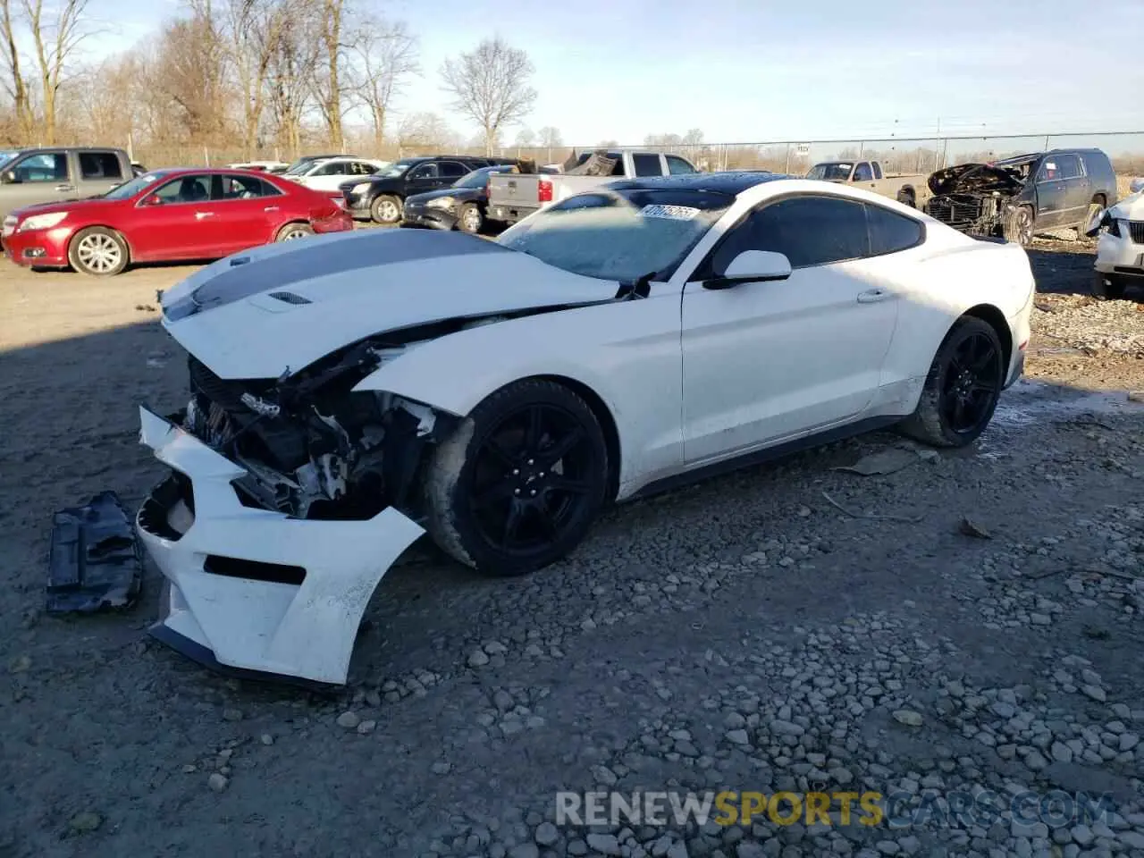 1 Photograph of a damaged car 1FA6P8TH8K5192205 FORD ALL Models 2019