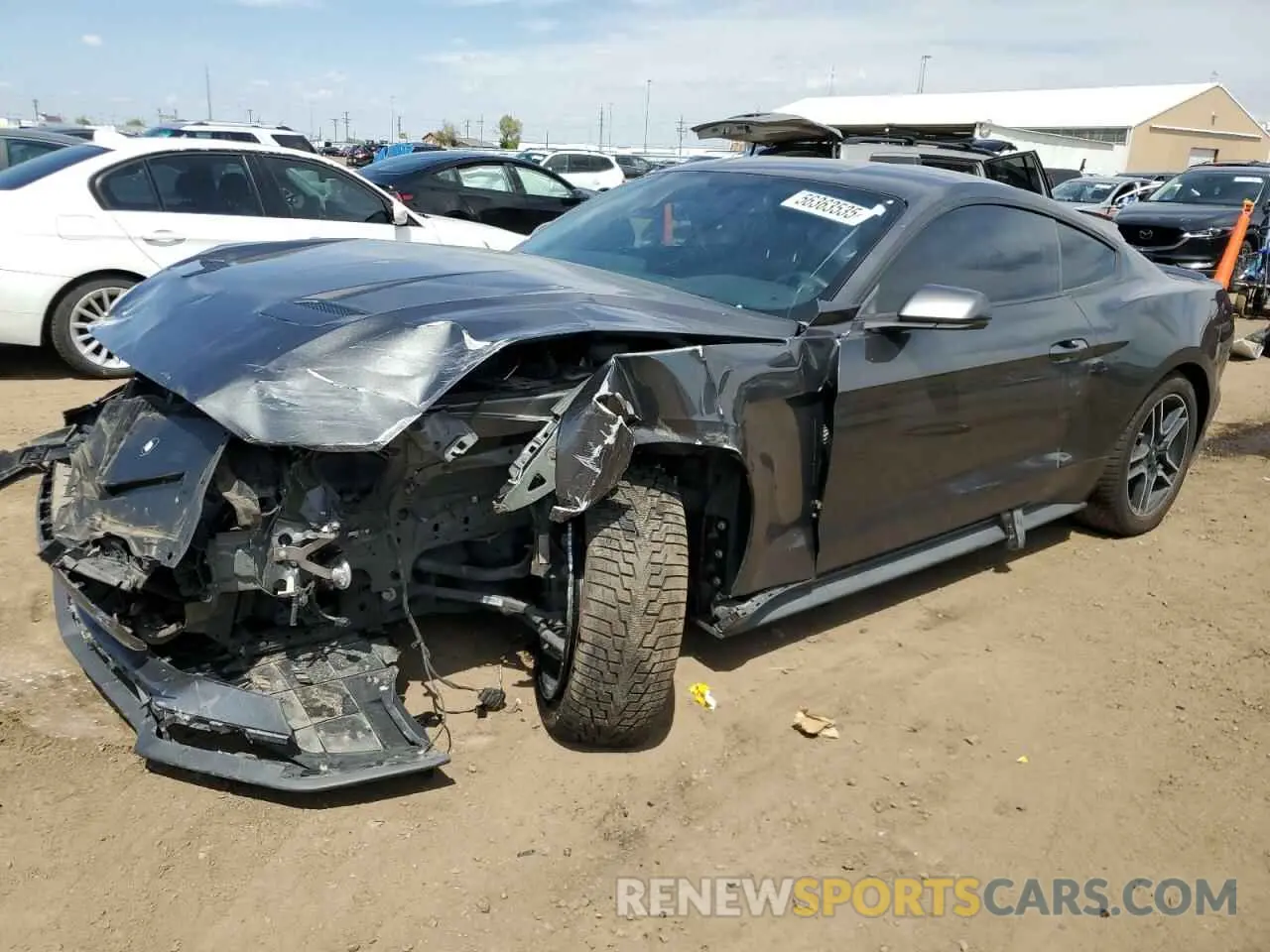 1 Photograph of a damaged car 1FA6P8TH9K5175011 FORD ALL Models 2019