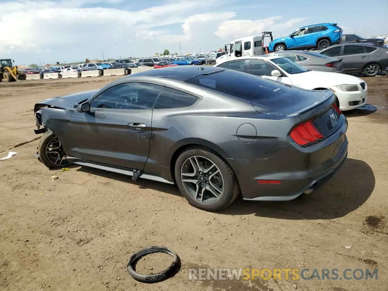 2 Photograph of a damaged car 1FA6P8TH9K5175011 FORD ALL Models 2019
