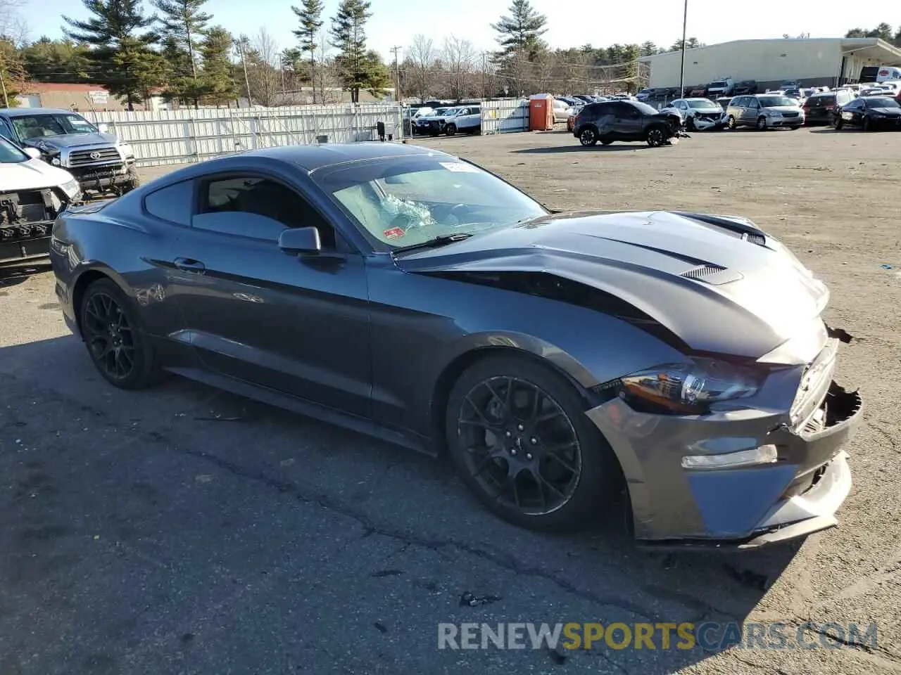4 Photograph of a damaged car 1FA6P8TH9K5180791 FORD ALL Models 2019