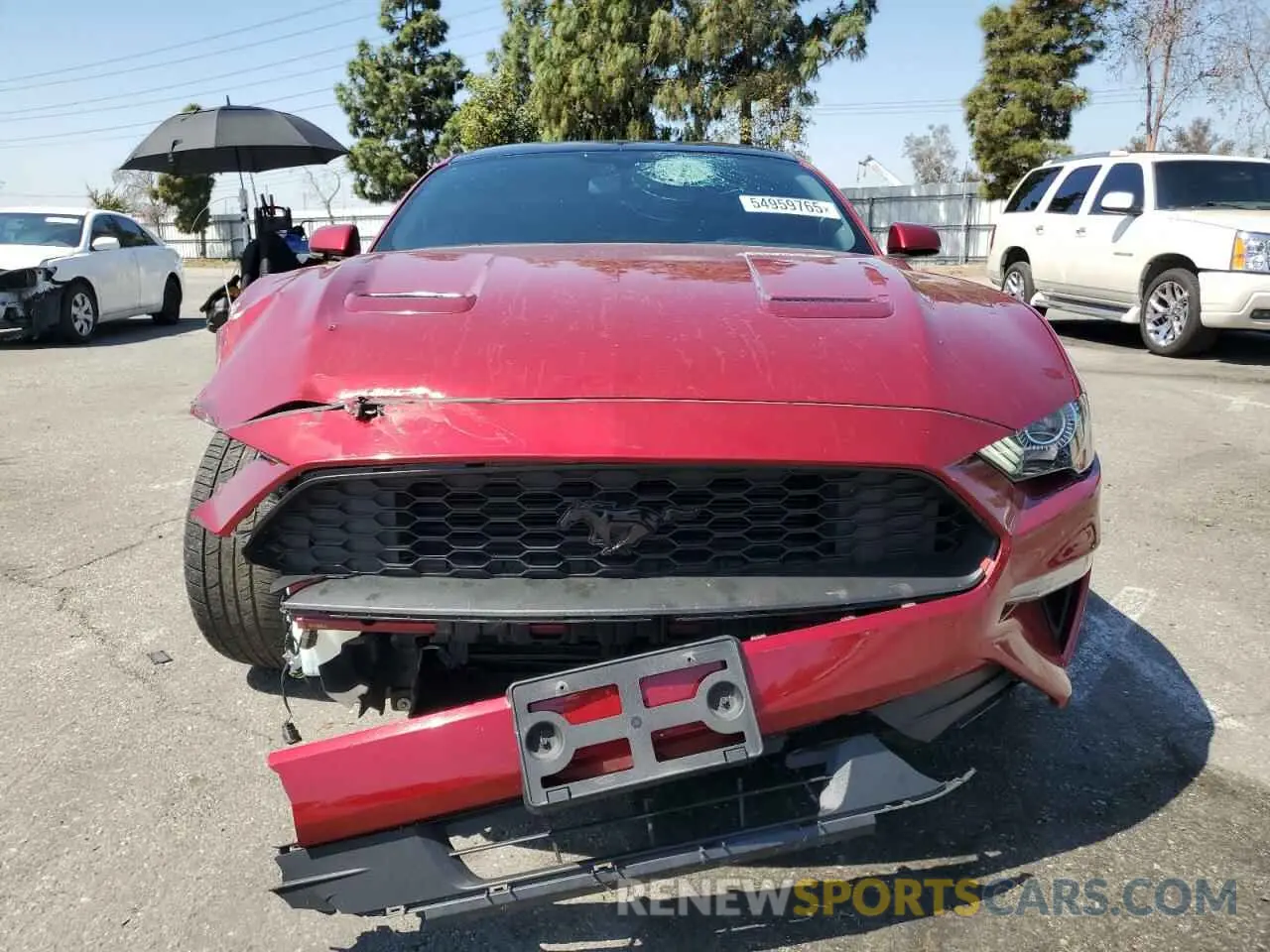 5 Photograph of a damaged car 1FA6P8TH9K5202496 FORD ALL Models 2019